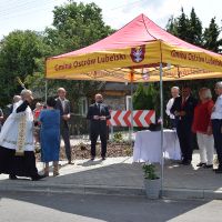 Otwarcie skrzyżowania drogi gminnej z drogą wojewódzką w  Kolechowicach-Folwark