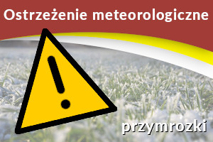 Miniaturka artykułu OSTRZEŻENIE METEOROLOGICZNE