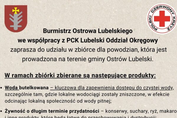 Miniaturka artykułu Zbiórka dla powodzian